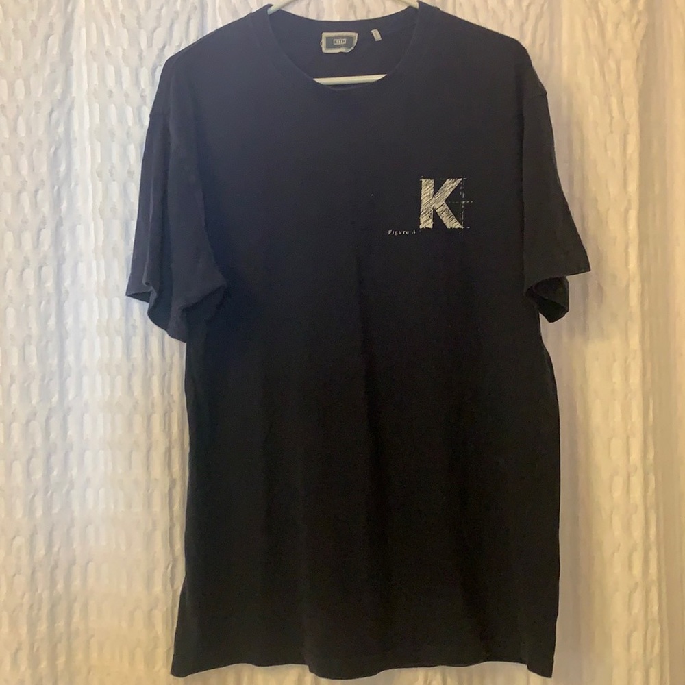 Kith Atlas Mens T-Shirt Navy Blue